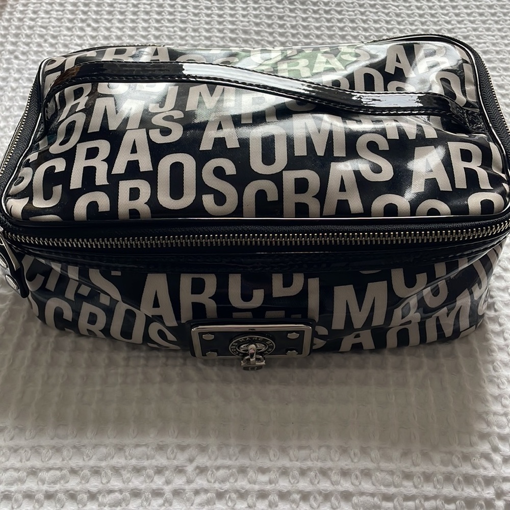 Marc by Marc Jacobs Black and White Logo Crossbody Bag